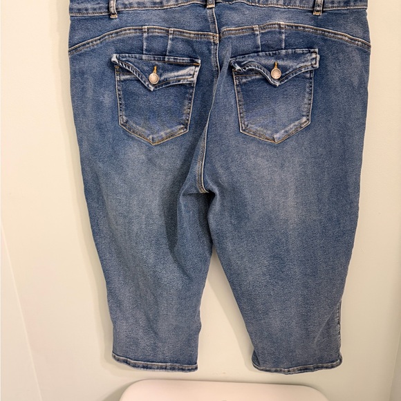 Classic Blue Ankle Jeans - Picture 2 of 5